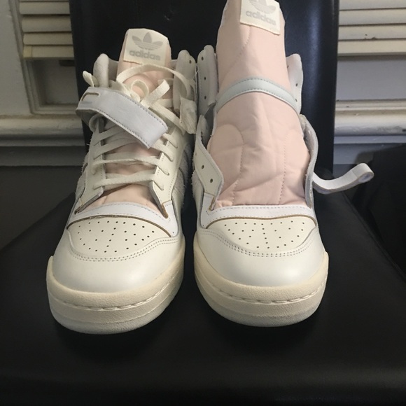 ADIDAS FORUM 84 HIGH 'OFF WHITE ORBIT GREY - Picture 6 of 6